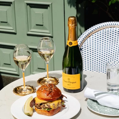 Veuve Clicquot pezsgő