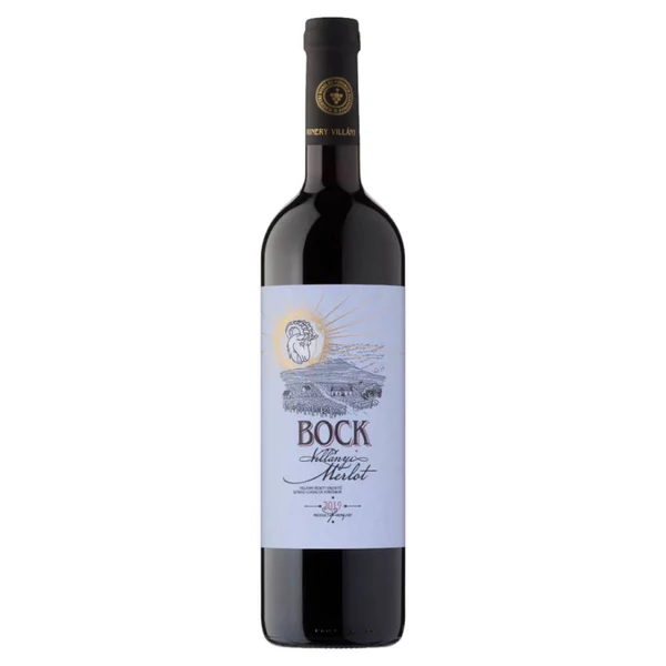 BOCK Merlot 2021 (0,75l) - Száraz vörösbor - Italakció - Ital rendelés