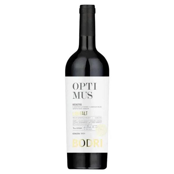 BODRI Optimus Cuvée 2022 (0,75l) - Száraz vörösbor - Italakció - Ital rendelés