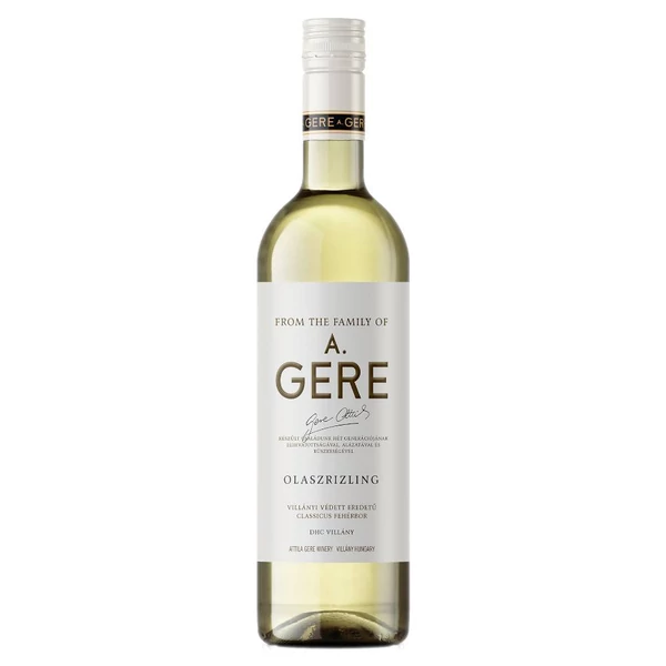 GERE ATTILA Olaszrizling 2023 (0,75l) - Száraz fehérbor - Italakció - Ital rendelés
