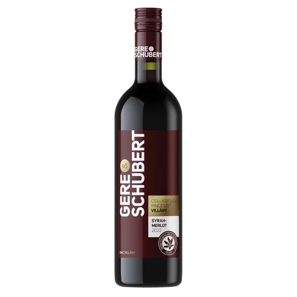 GERE &amp;amp; SCHUBERT Syrah-Merlot 2023 (0,75l) - Száraz vörösbor - Italakció - Ital rendelés