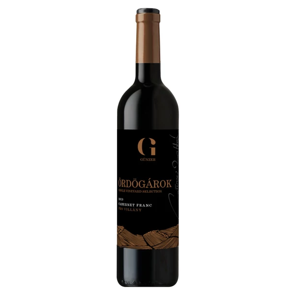 GÜNZER ZOLTÁN Ördögárok Cabernet Franc 2019 (0,75l) - Száraz vörösbor - Italakció - Ital rendelés