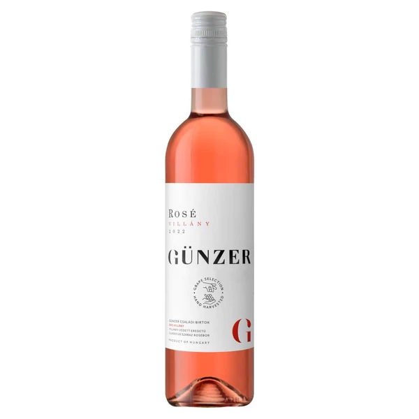 GÜNZER ZOLTÁN Rosé 2024 (0,75l) - Száraz rosébor - Italakció - Ital rendelés
