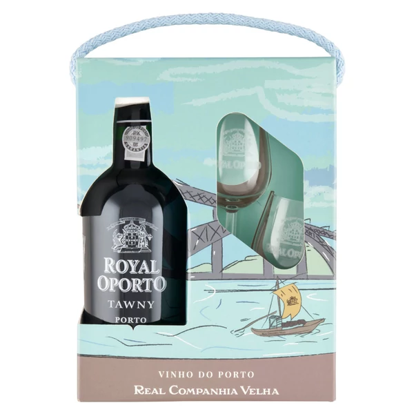 ROYAL OPORTO Tawny + dd, pohár (0,75l) - Édes vörösbor - Italakció - Ital rendelés