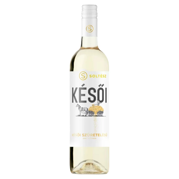 SOLTÉSZ Késői Szüret Furmint (0,75l) - Édes fehérbor - Italakció - Ital rendelés