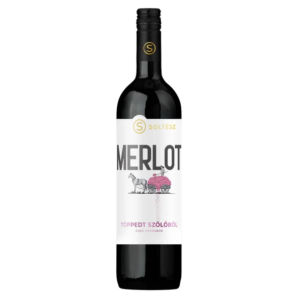 SOLTÉSZ Töppedt Merlot 2024 (0,75l) - Száraz vörösbor - Italakció - Ital rendelés