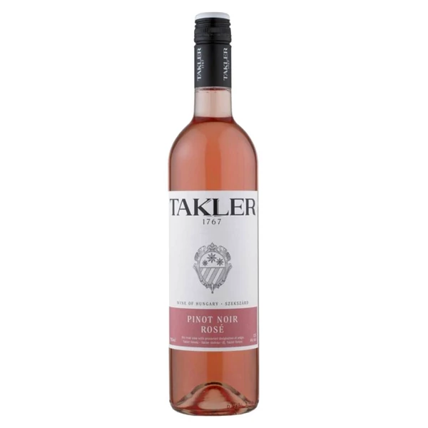 TAKLER Pinot Noir Rosé 2022 (0,75l) - Száraz rosébor - Italakció - Ital rendelés