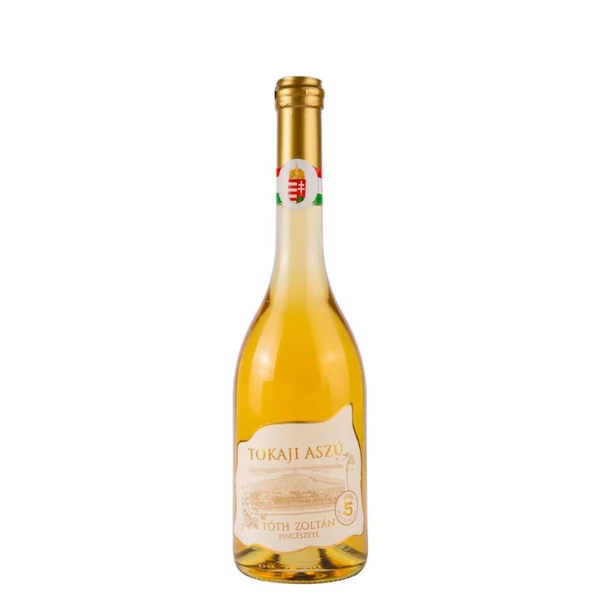 TÓTH ZOLTÁN Tokaji Aszú 5 Puttonyos 2019 ( 0,5l) - Édes fehérbor - Italakció - Ital rendelés