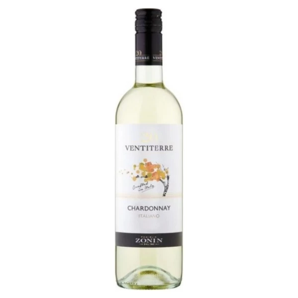 ZONIN Ventiterre Chardonnay 2022 (0,75l) - Száraz fehérbor - Italakció - Ital rendelés
