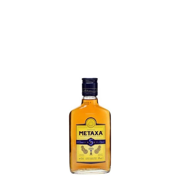 METAXA 5* brandy (0,2l - 38%) - Italakció - Ital rendelés