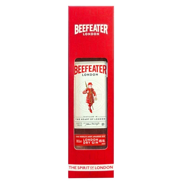 BEEFEATER London Dry gin + díszdoboz (0,7 l - 40%) - Italakció - Ital rendelés