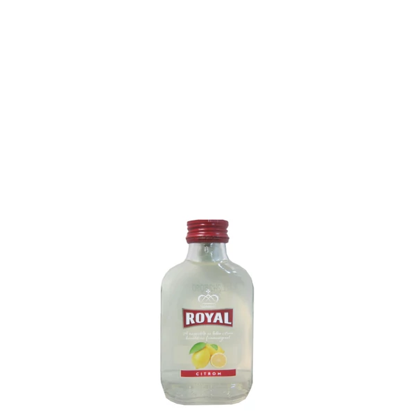 ROYAL VODKA Citrom vodkalikőr (0,09l - 28%) - Italakció - Ital rendelés