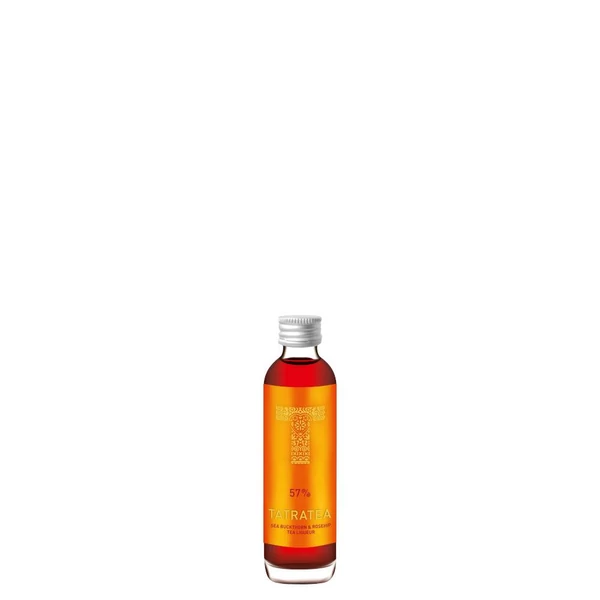 TATRATEA Mini Homoktövis&amp;Csipkebogyó Tea likőr (0,04l - 57%) - Italakció - Ital rendelés