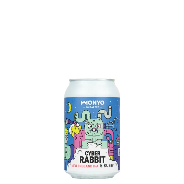 MONYO Cyber Rabbit sör (0,33l -  5.8%) - Italakció - Ital rendelés