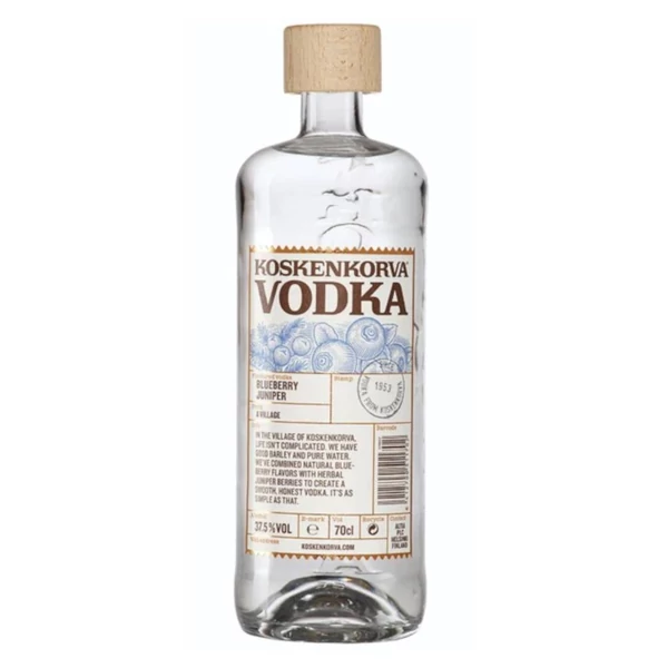 KOSKENKORVA Blueberry Juniper vodka (0,7l - 37,5%) - Italakció - Ital rendelés