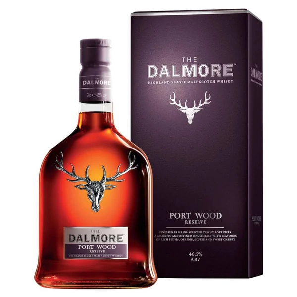 DALMORE Port Wood whisky + díszdoboz (0,7l - 46,5%) - Italakció - Ital rendelés