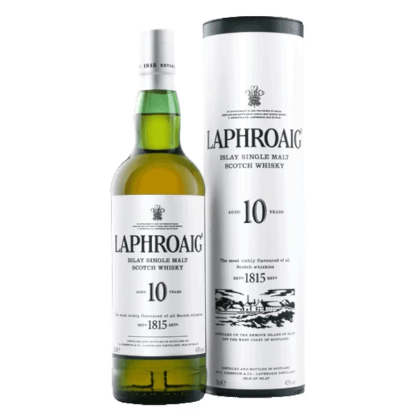 LAPHROAIG 10 Years whisky + díszdoboz (0,7l - 40%) - Italakció - Ital rendelés
