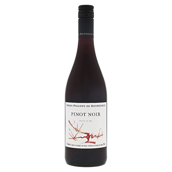 BARON PHILIPPE DE ROTHSCHILD Pays D'Oc Pinot Noir 2021 (0,75l) - Száraz vörösbor - Italakció - Ital rendelés