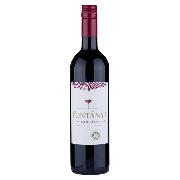 FONTÁNYI Cabernet Sauvignon 2022 (0,75l) - Száraz vörösbor - Italakció - Ital rendelés