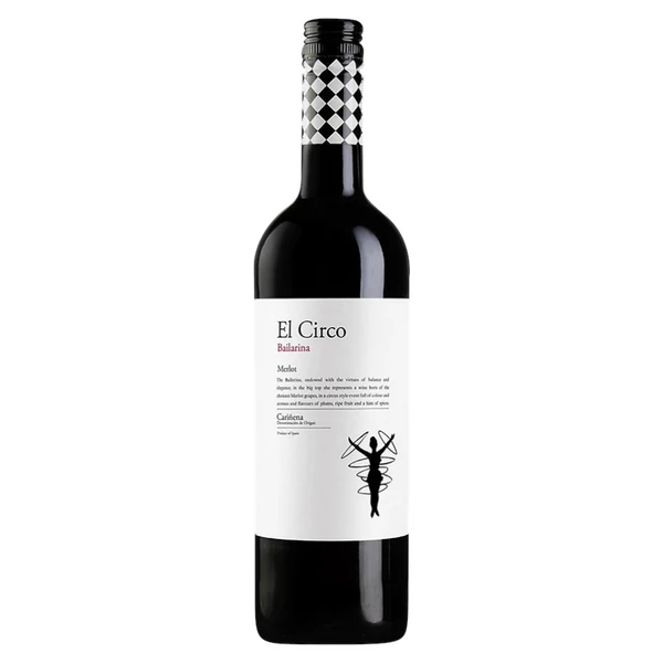 GRANDES VINOS El Circo Merlot 2023 (0,75l) - Száraz vörösbor - Italakció - Ital rendelés