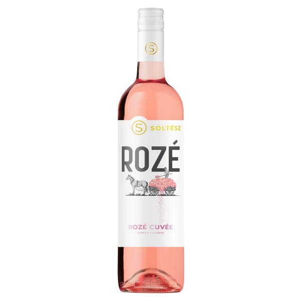 SOLTÉSZ Rosé Cuvée Száraz 2024 (0,75l) - Száraz rosébor - Italakció - Ital rendelés