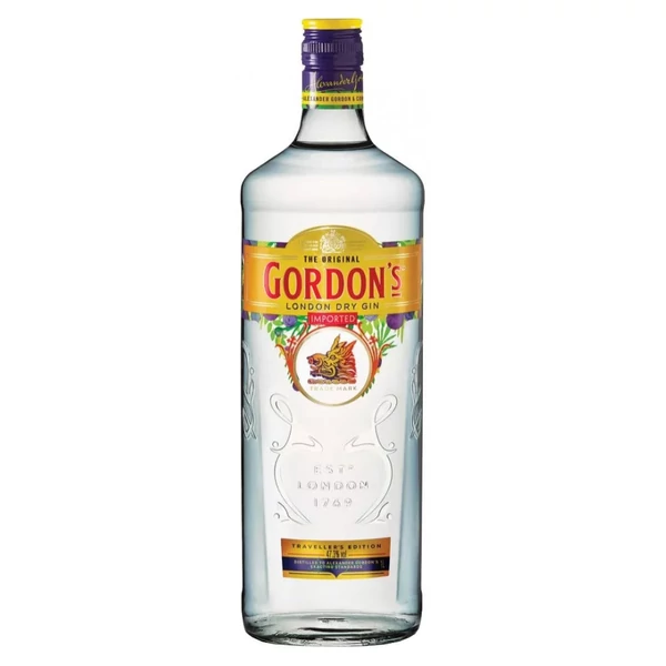 GORDON'S London Dry gin (1,0l - 37,5%) - Italakció - Ital rendelés