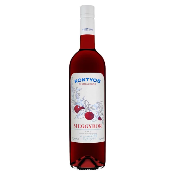KONTYOS Meggybor Édes (0,75l) - Édes gyümölcsbor - Italakció - Ital rendelés