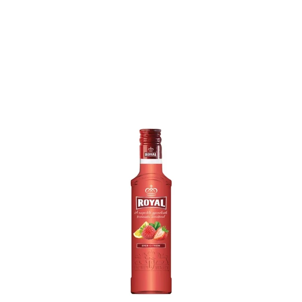 ROYAL VODKA Eper-Citrom vodkalikőr (0,2l - 28%) - Italakció - Ital rendelés