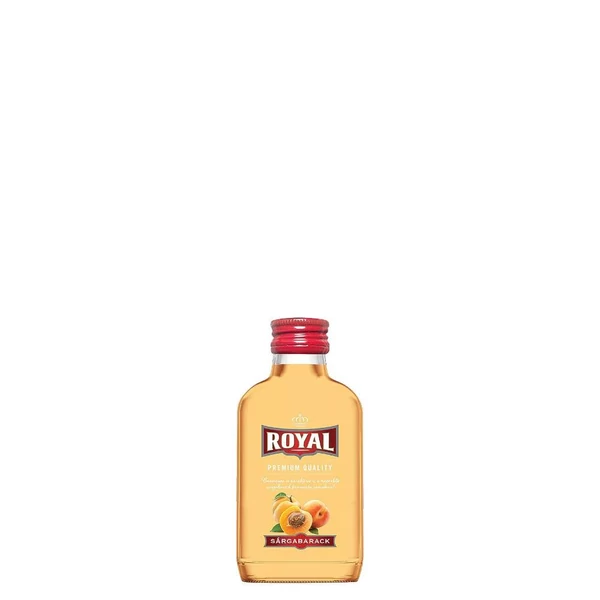 ROYAL VODKA Sárgabarack likőr (0,1l - 28%) - Italakció - Ital rendelés