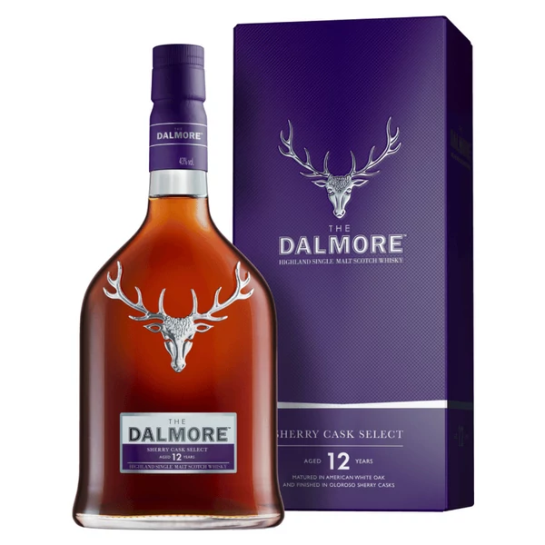 DALMORE Sherry Cask 12 Years whisky + díszdoboz (0,7l - 43%) - Italakció - Ital rendelés